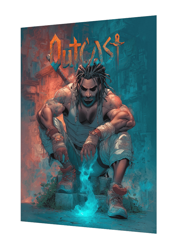 Outcast - In the Beginning (issue 1 cover art) - Premium Matte Poster product image (2)