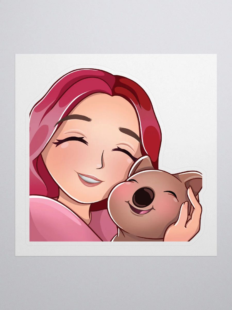GrasiaHug Emote Sticker ♡ product image (1)