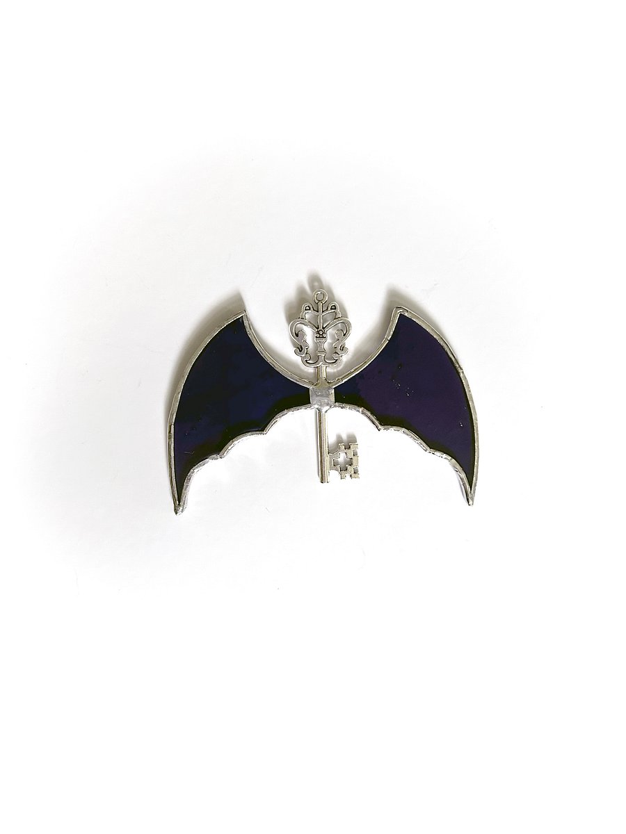 Flying Key Stained Glass Suncatcher (Dragon) product image (1)