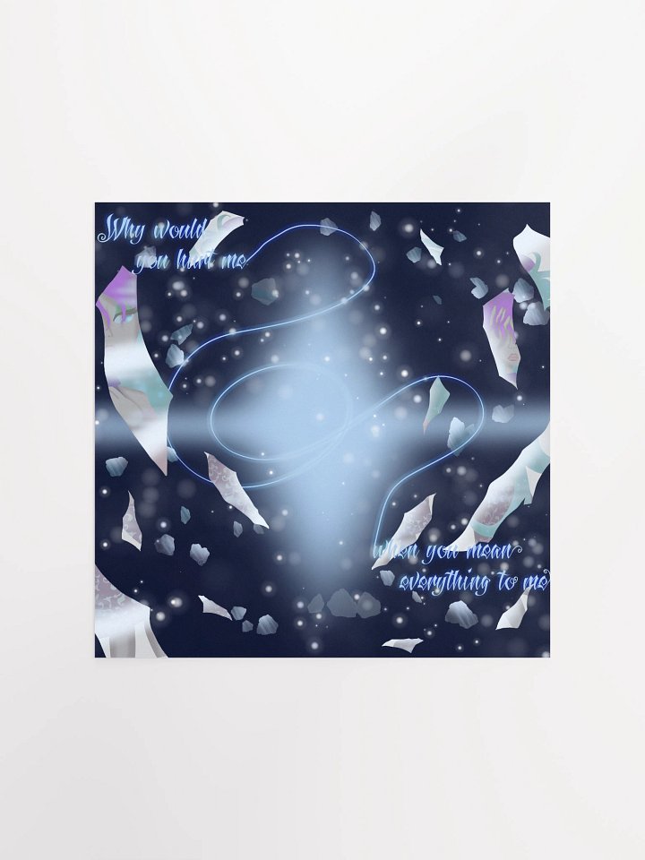 Sad Anime Girl Poster C product image (4)