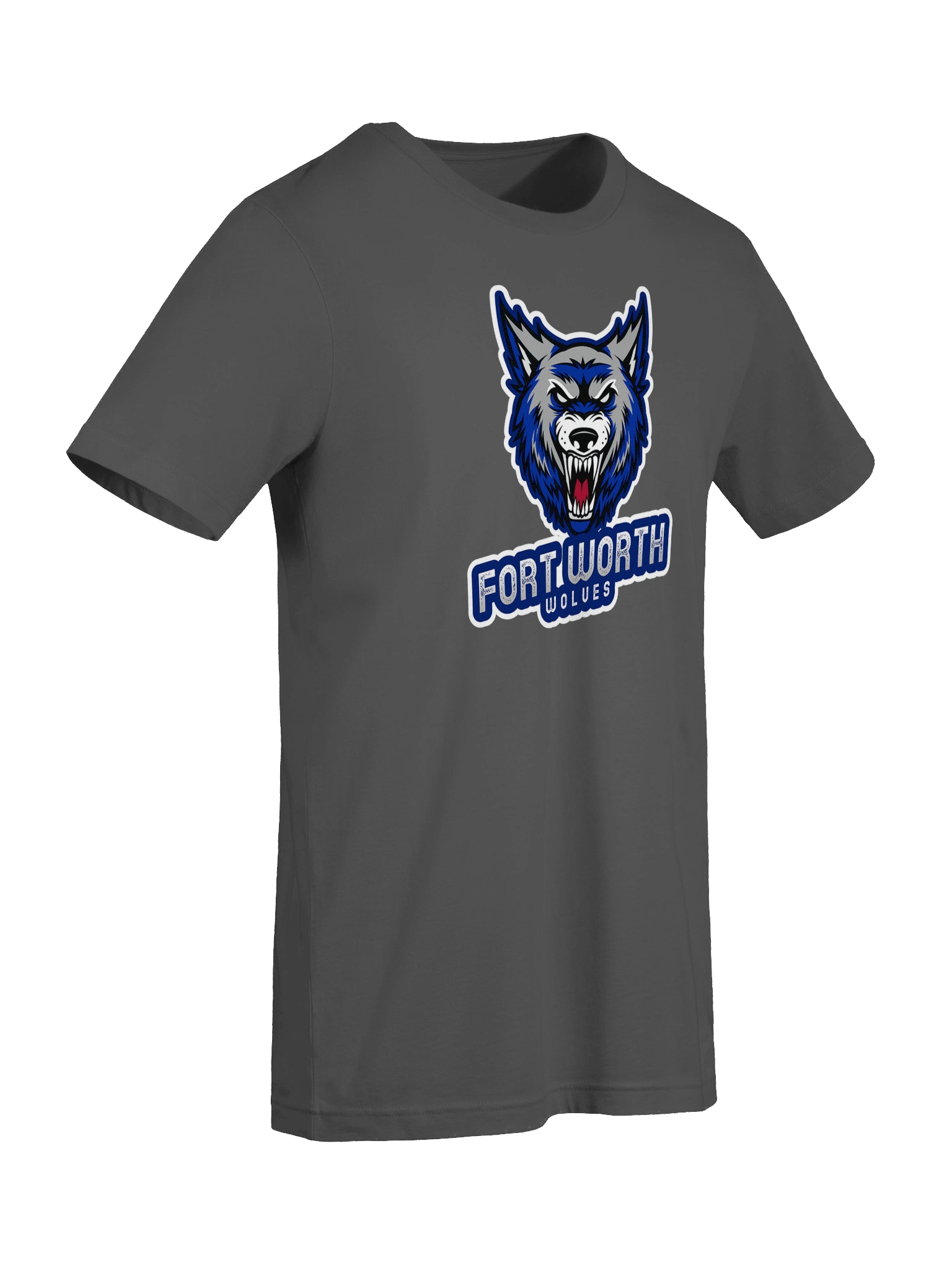 Premier Simulation Basketball - PSB Fort Worth Wolves Logo T-Shirt product image (35)