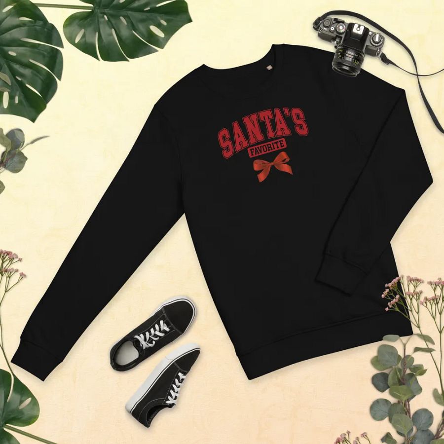 Santa's Favorite Organic Sweatshirt product image (7)