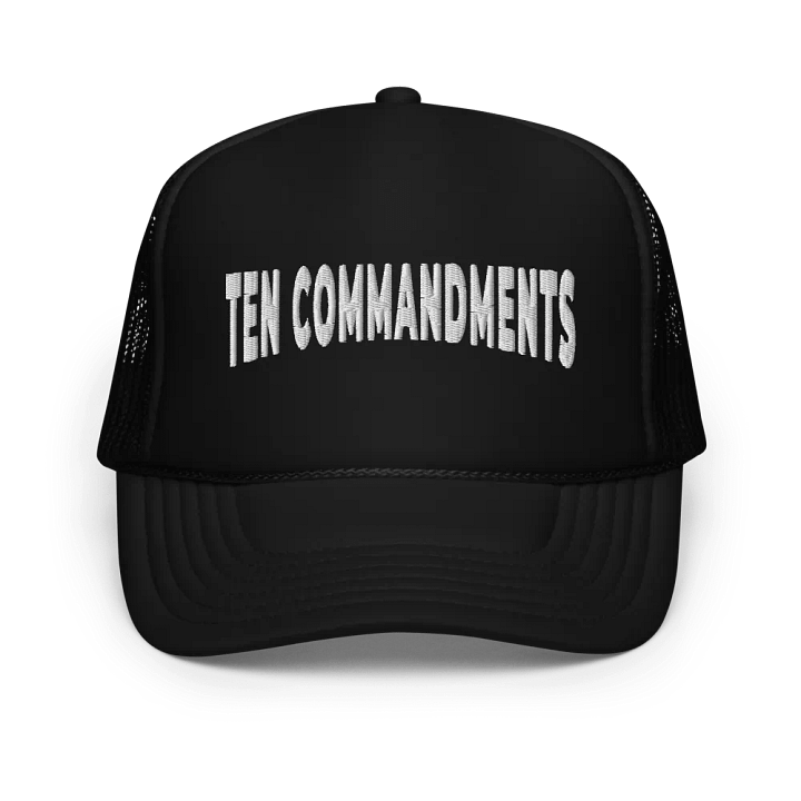 Ten Commandments Trucker Hat product image (1)