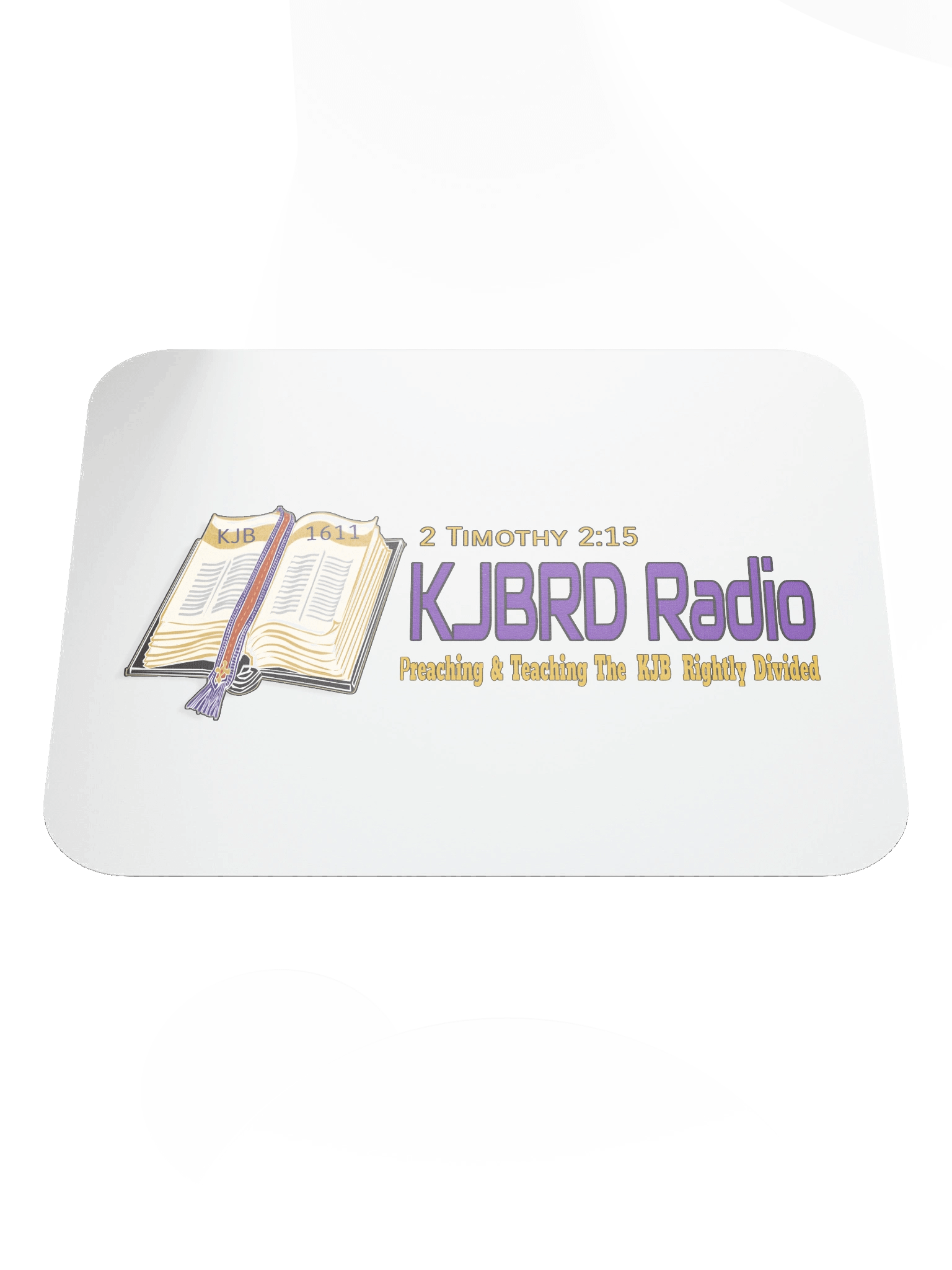 KJB 1611 Mouse Pad - Study Rightly Divided product image (1)