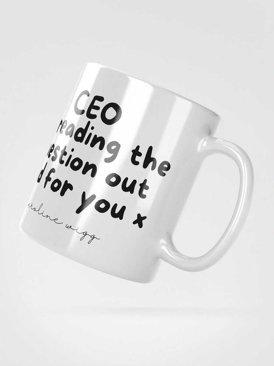 Reading The Question Aloud Mug - White product image (5)