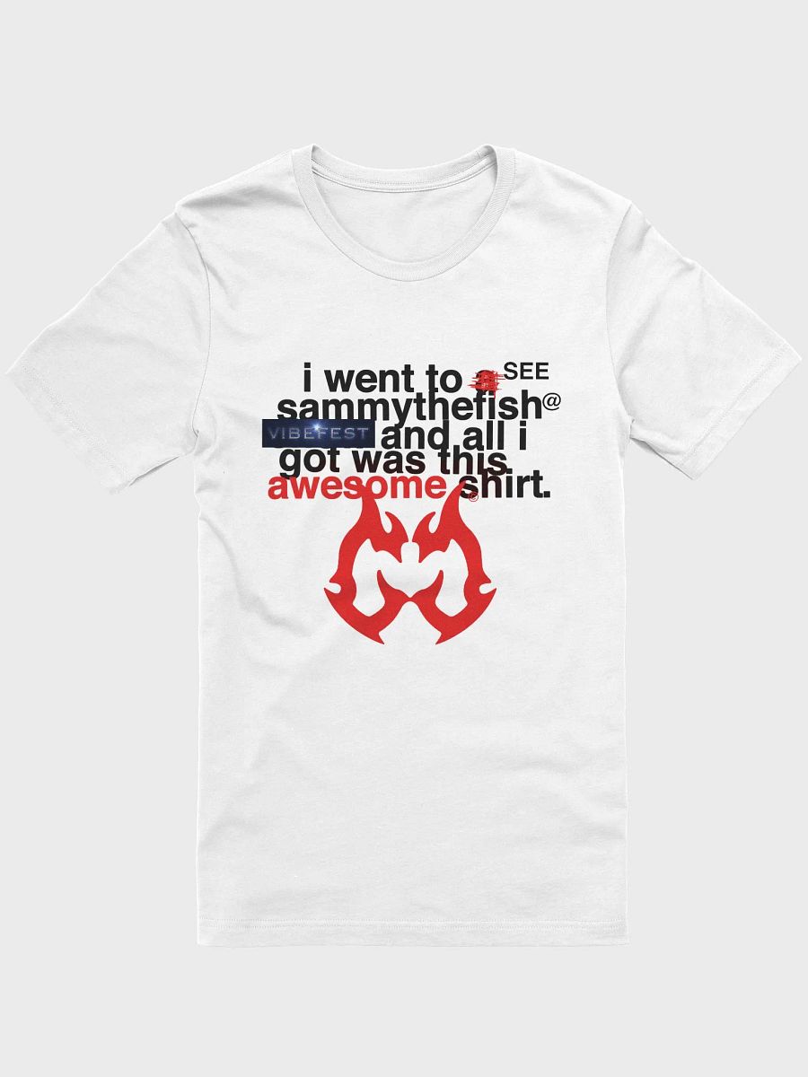 SAMMYTHEFISH VIBEFEST EXCLUSIVE TEE product image (1)