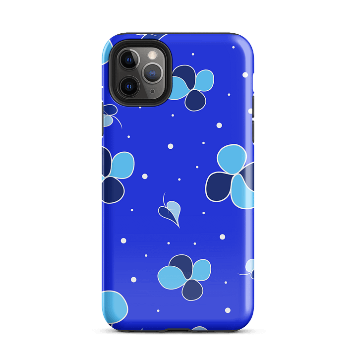 Blue Floral Fantasy iPhone® Tough Case product image (51)