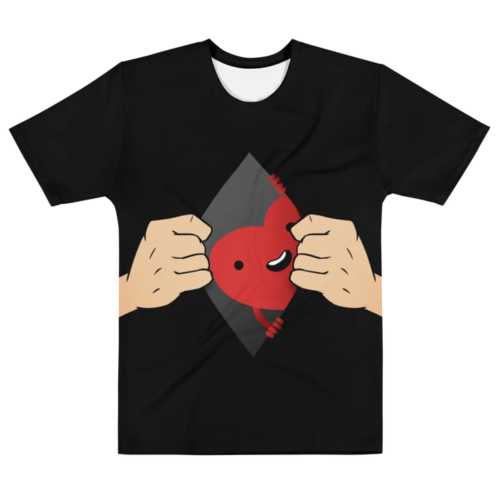 Open Heart (black shirt / white skin tone) product image (1)
