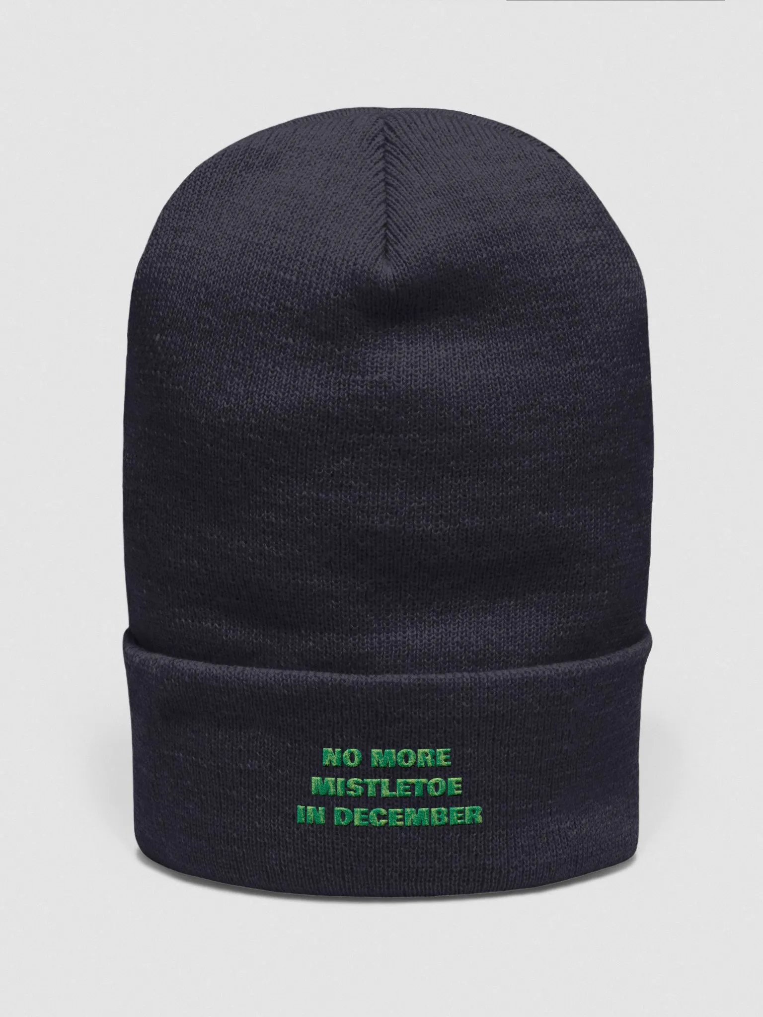 No More Mistletoe in December Beanie product image (26)