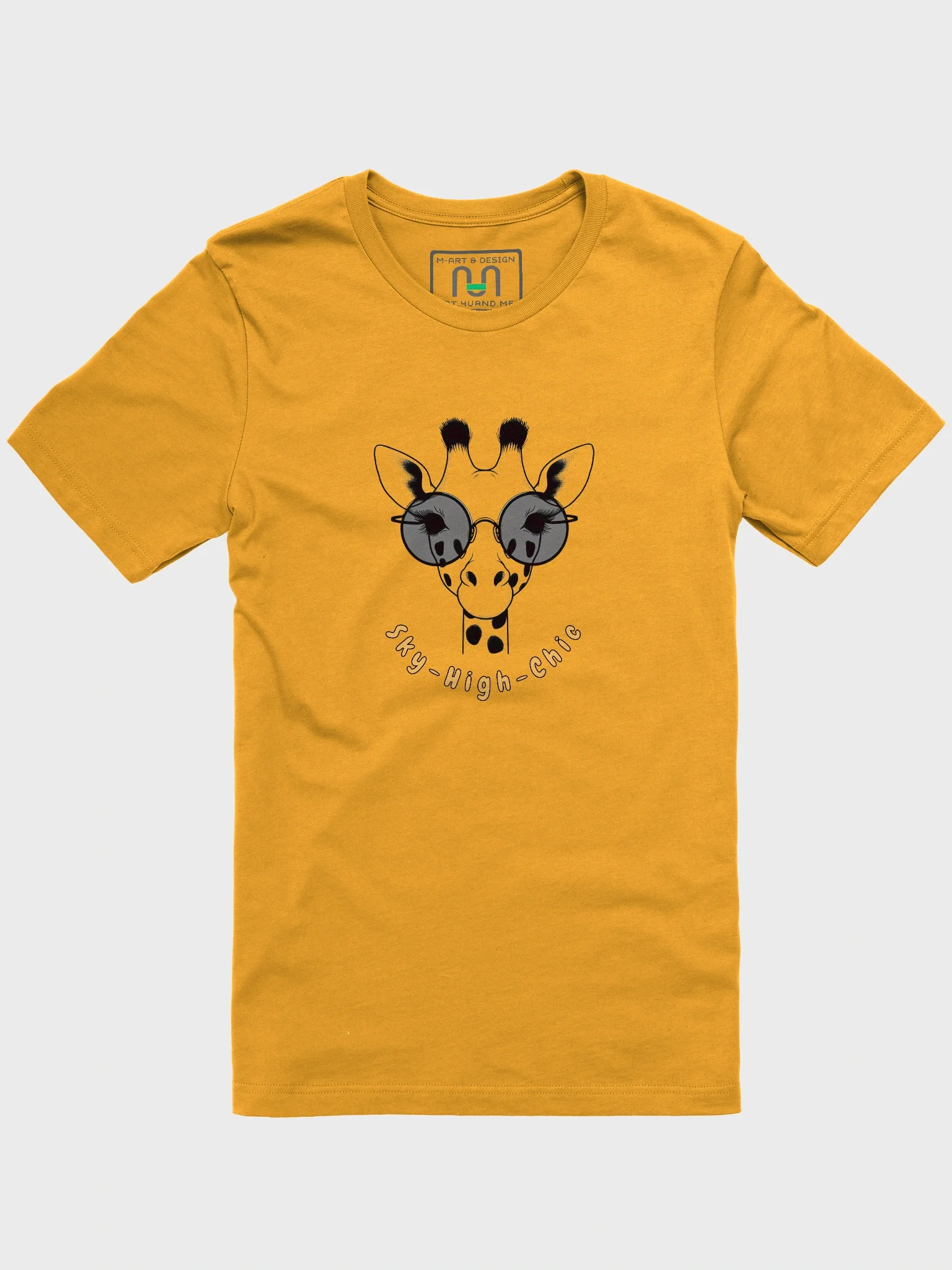 Giraffe Glamour Sunglasses Tee product image (1)
