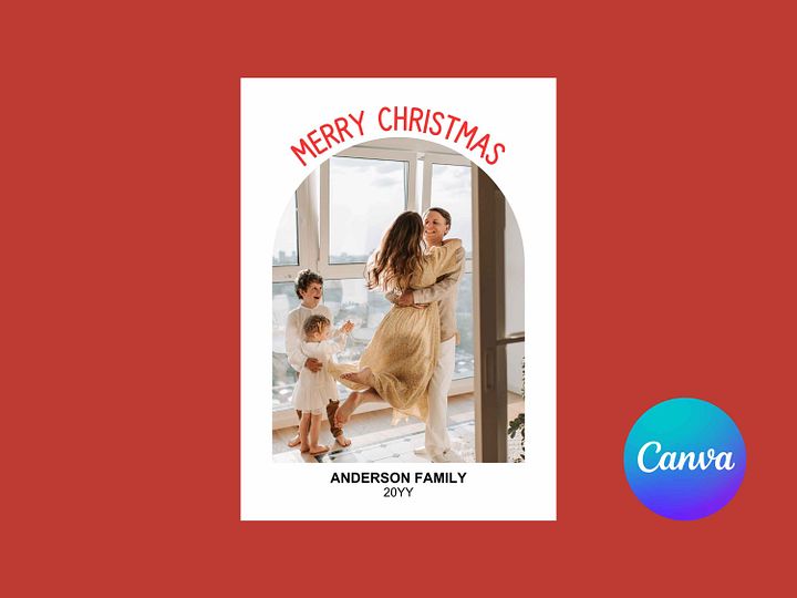Year in Review Holiday Card Template – 12 Photo Custom Collage product image (2)