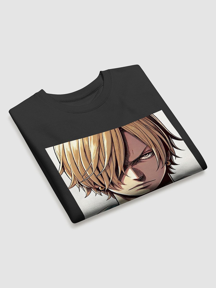 Sanji’s Smolder – The Chef’s Fierce Gaze Sweatshirt product image (3)