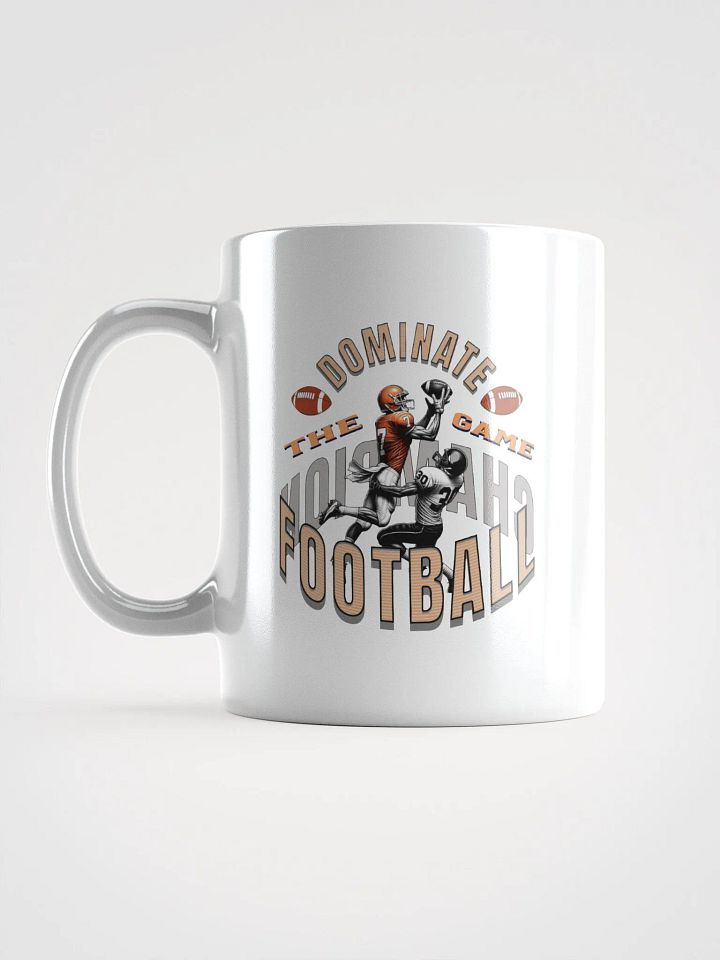 Dominate the Game Football Champion Mug product image (1)