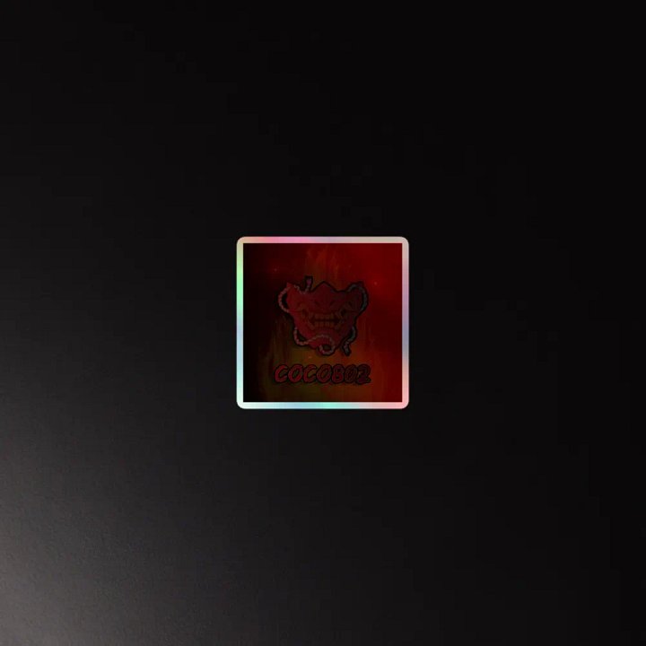 Feuille d’autocollants holographiques de créature ardente product image (2)