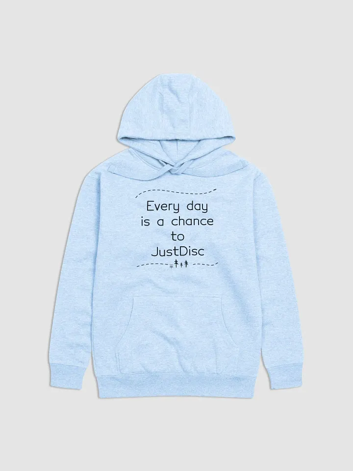 JustDisc Every Day - Cotton Heritage Unisex Premium Hoodie (Black Logo) product image (1)