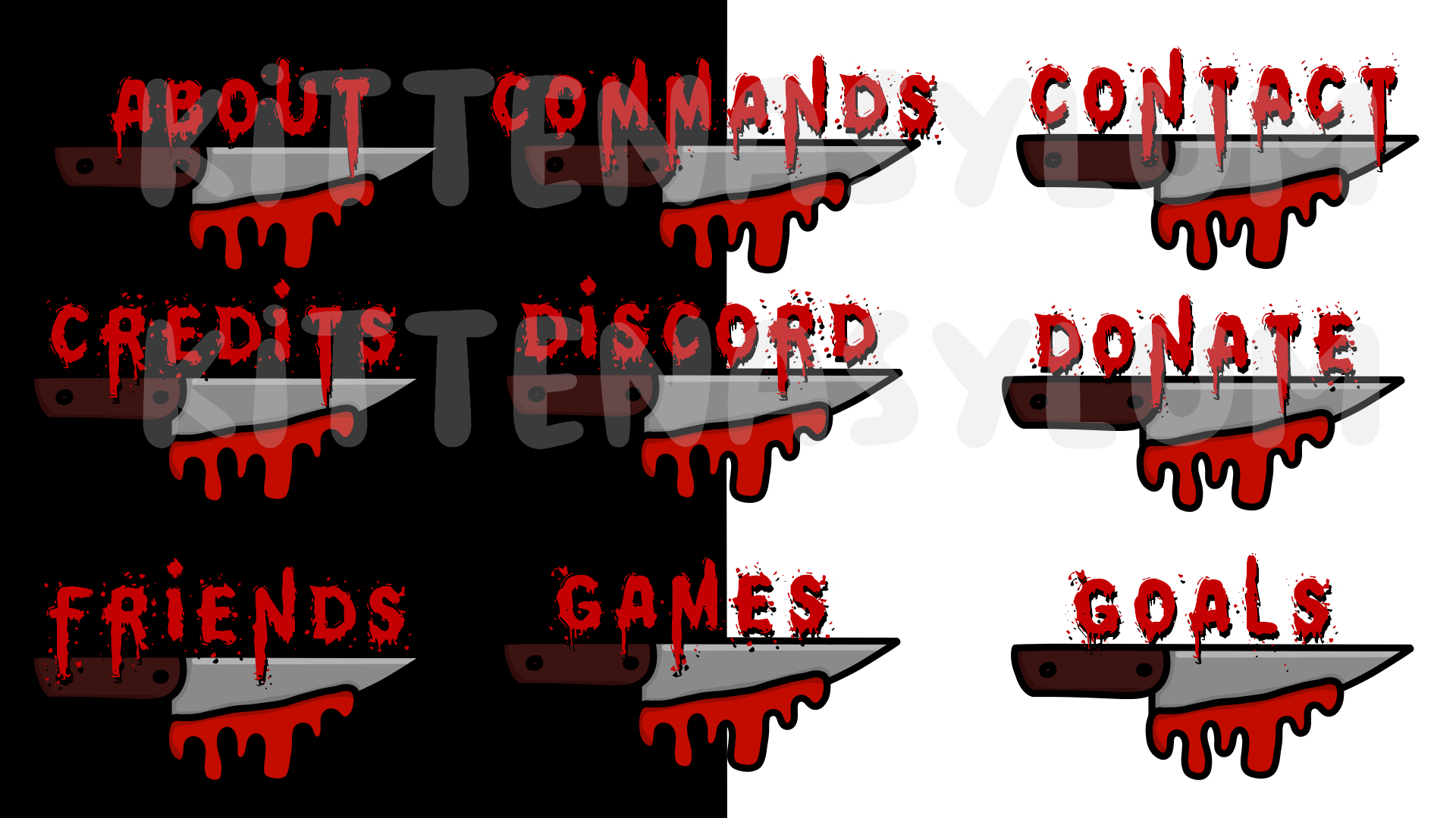 Knife🔪 - Twitch/Kick Panels product image (1)