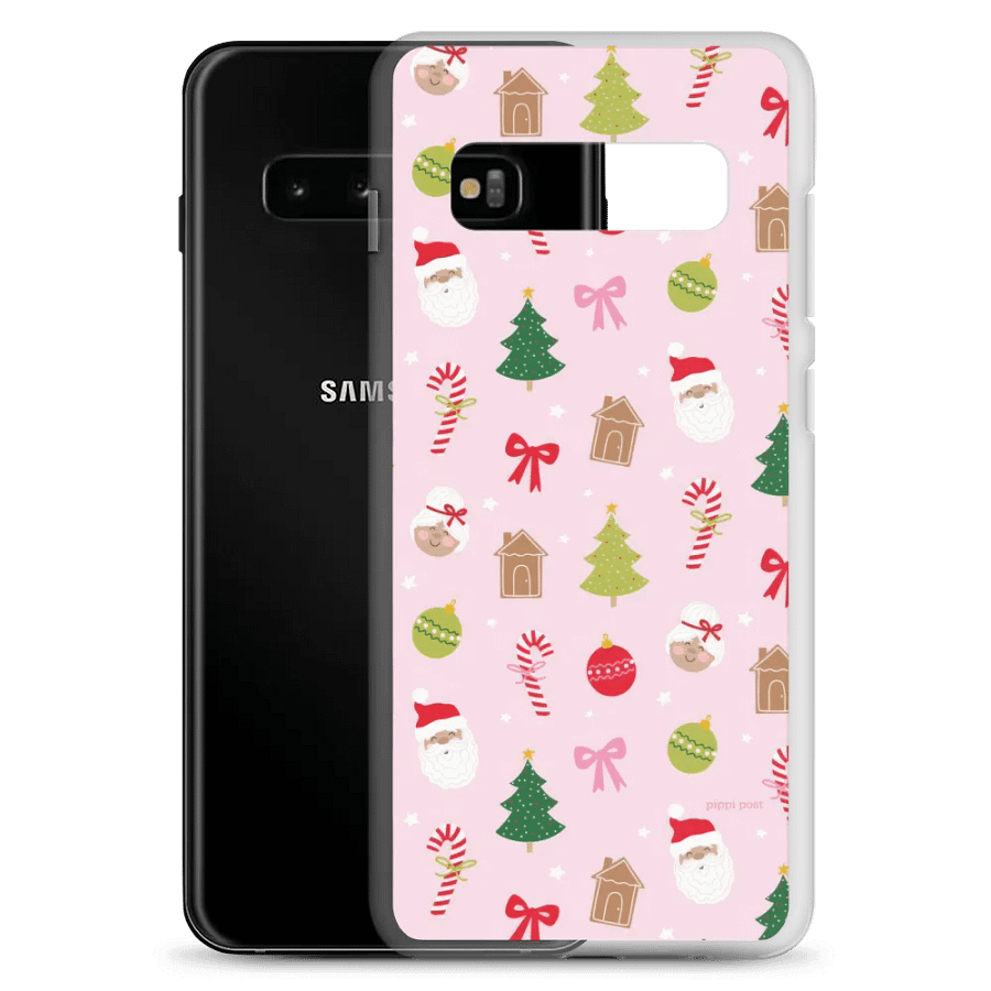 Festive Christmas Pattern Clear Case for Samsung product image (8)