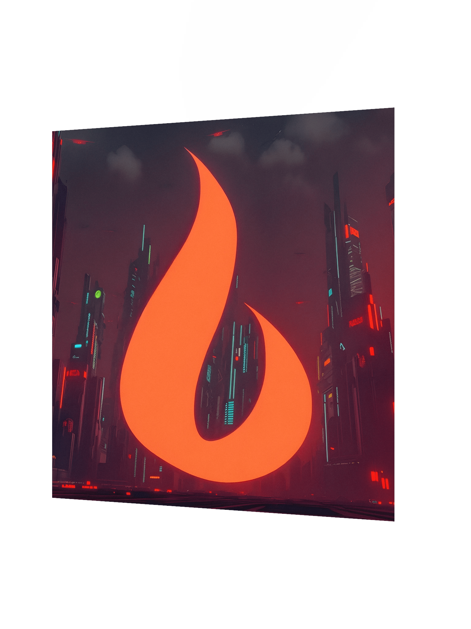 "Dystopian Burn" Poster product image (2)
