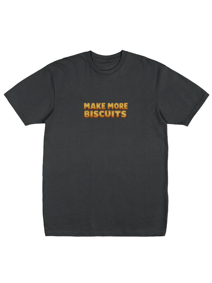 Biscuit Typography Men's Tee product image (3)