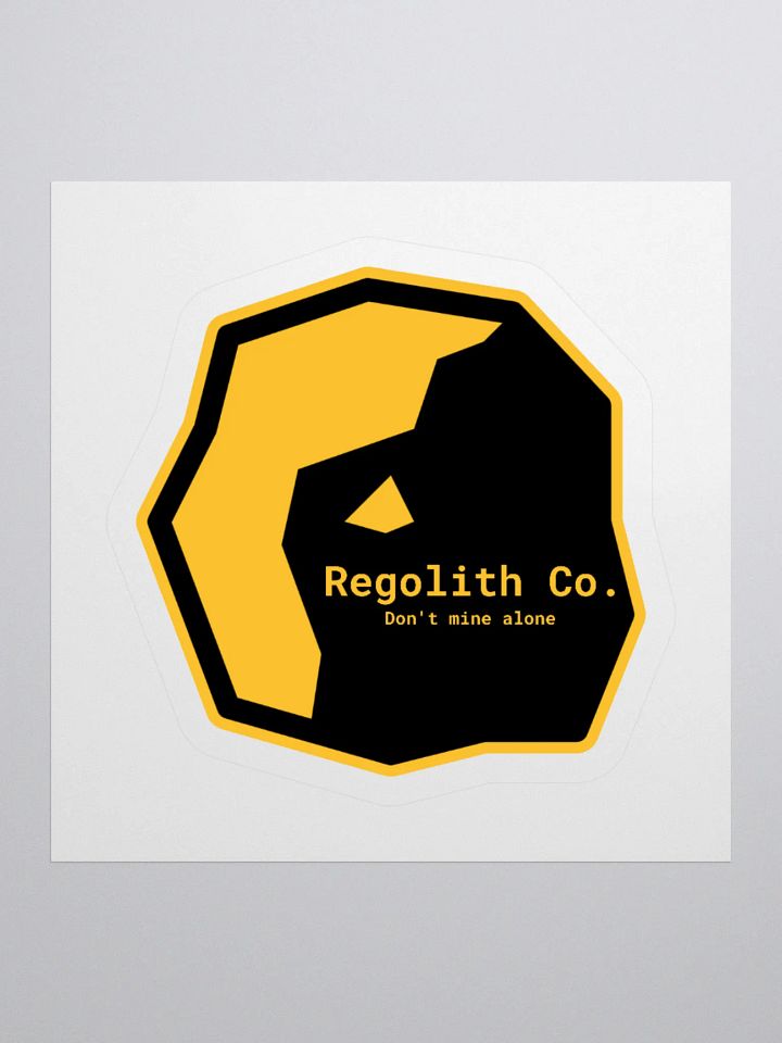 Regolith Logo Sticker product image (1)