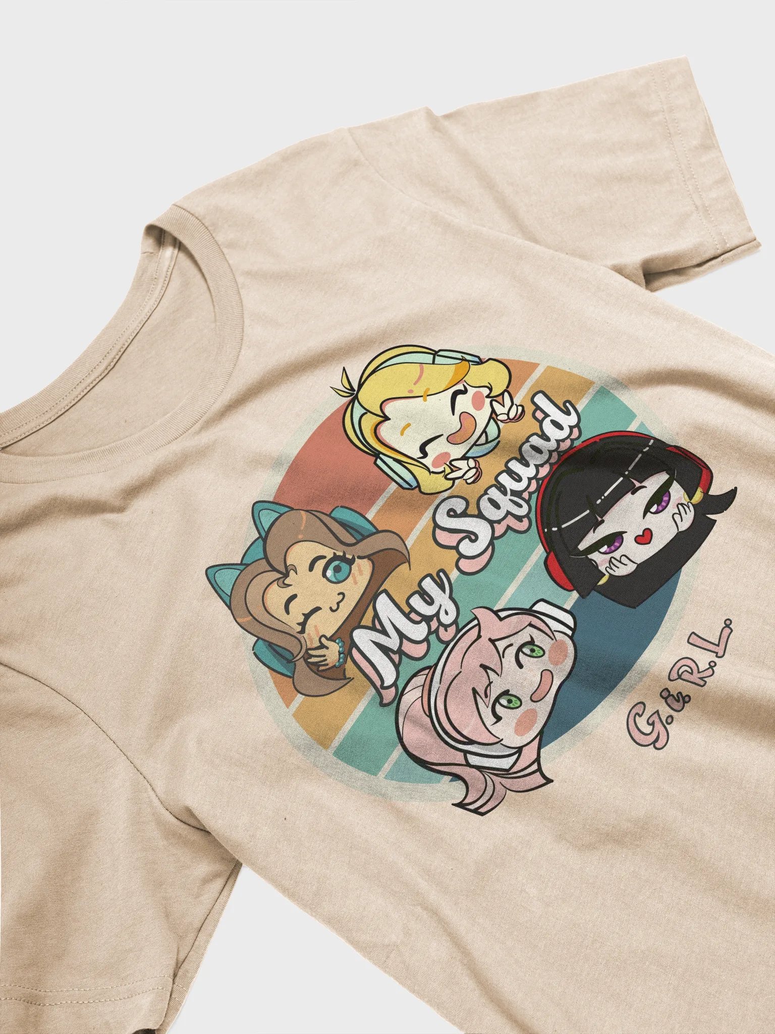 Gamer girl t-shirt - My Squad by G.i.R.L. product image (4)