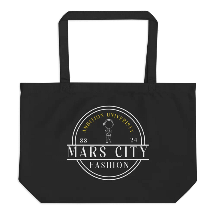 MARS CITY FASHION BLACK TOTE BAG product image (1)