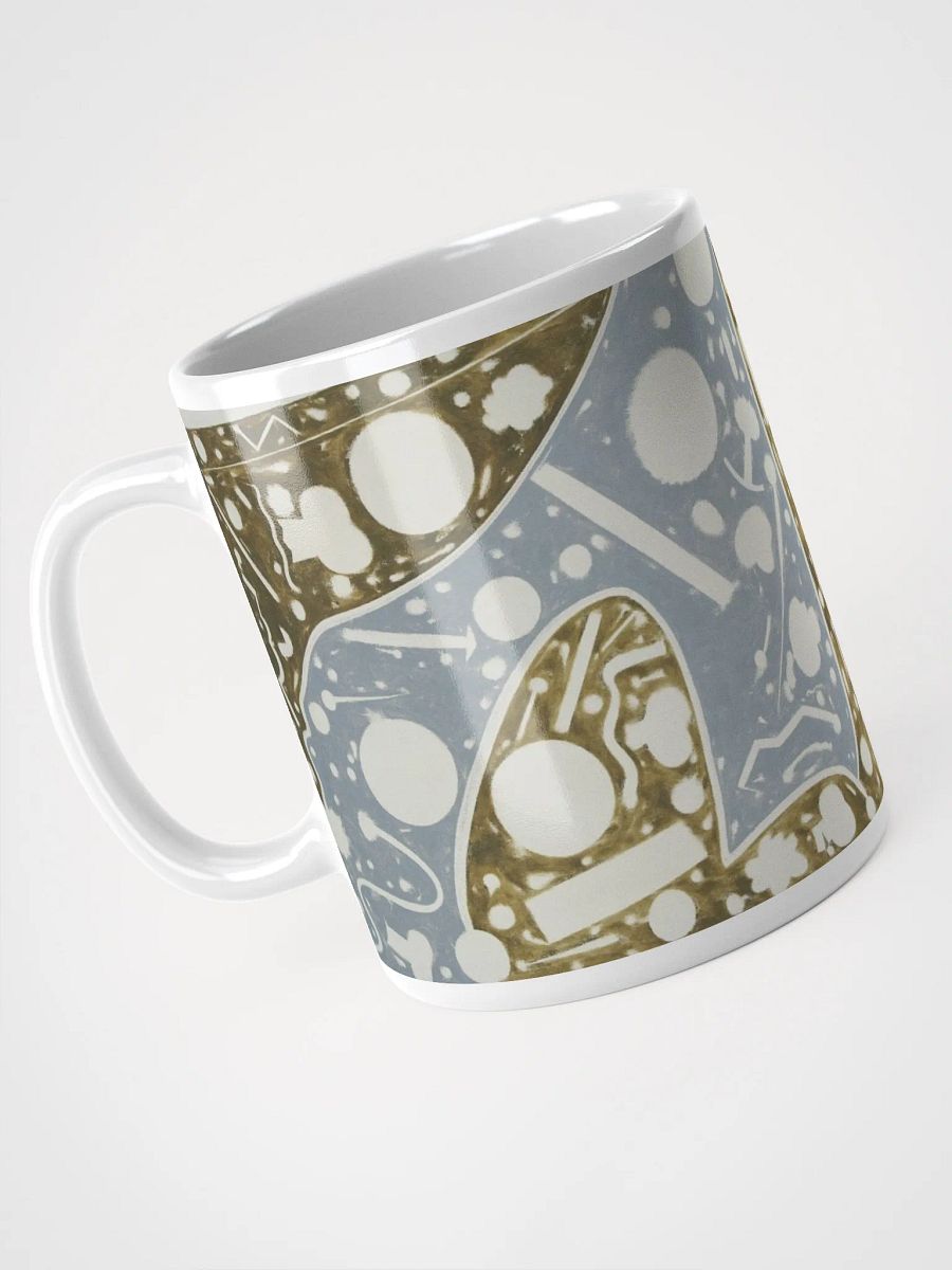 Cartoon Clock White Glossy Mug product image (3)
