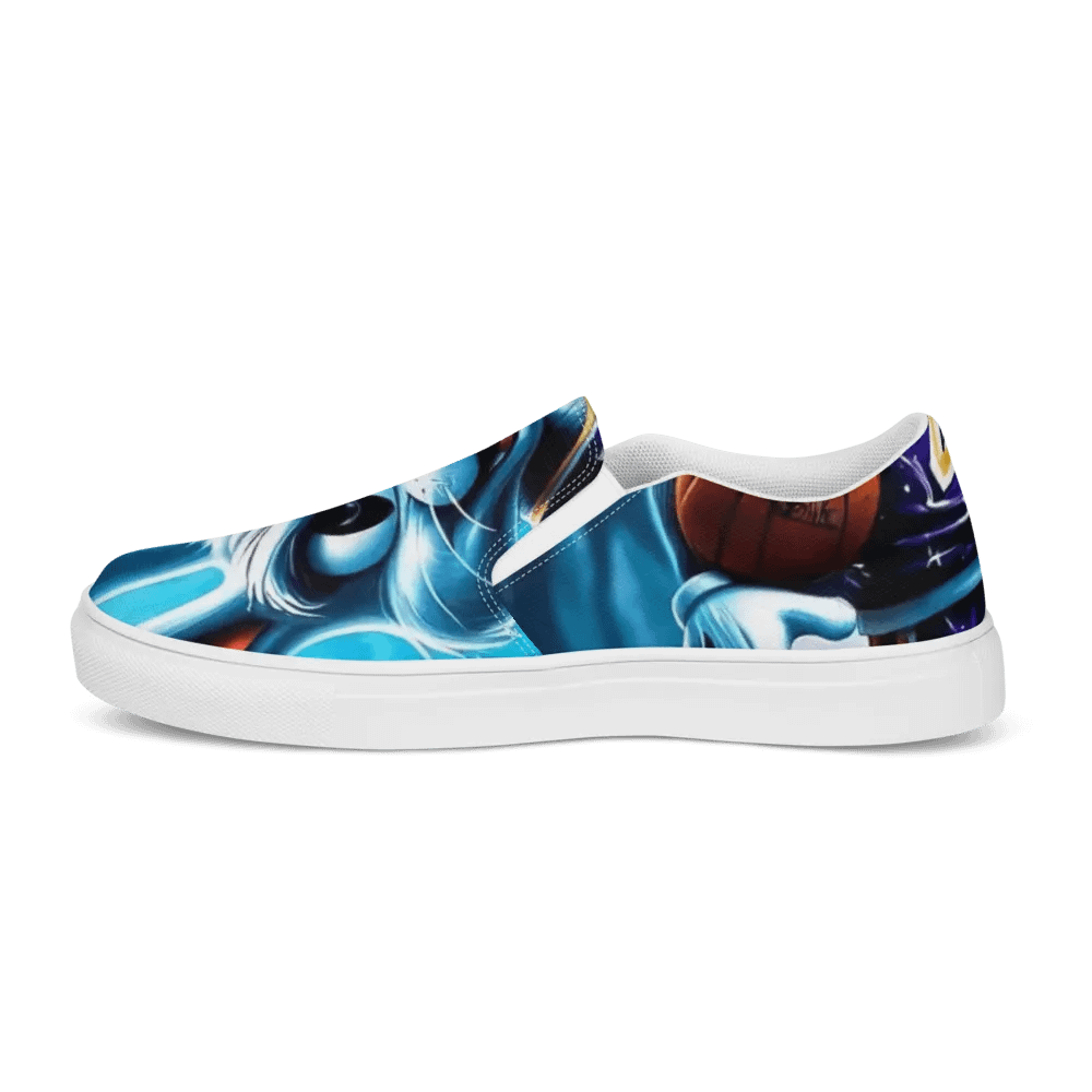 Lakers Bunny Men's Slip-Ons product image (10)