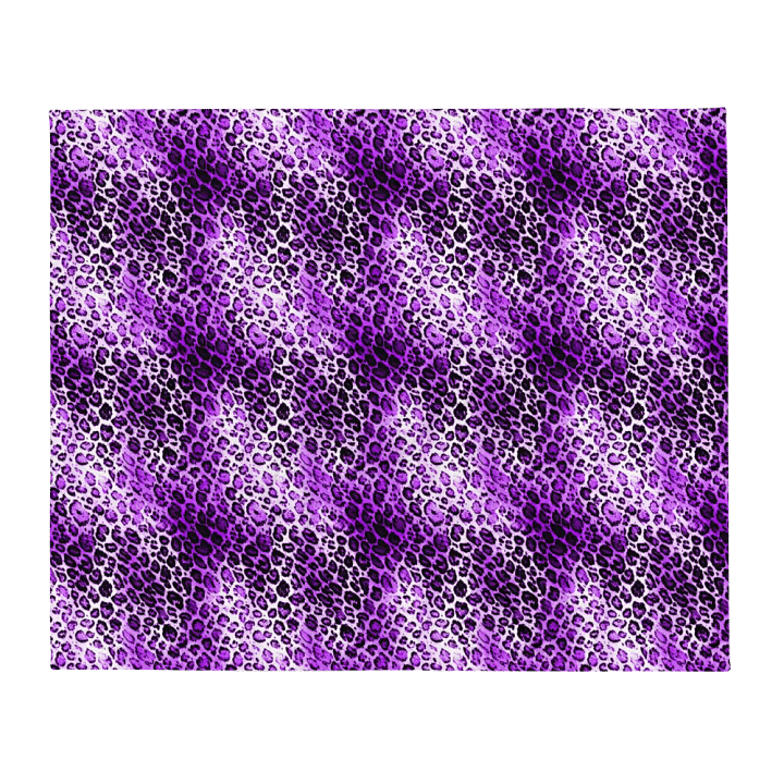 Purple Leopard Patetrn Blanket product image (2)