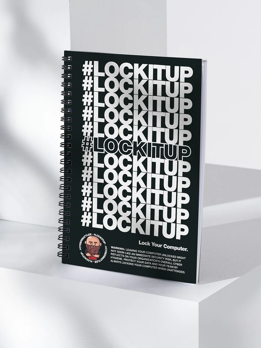 #LOCKITUP - Notebook (Black) product image (4)