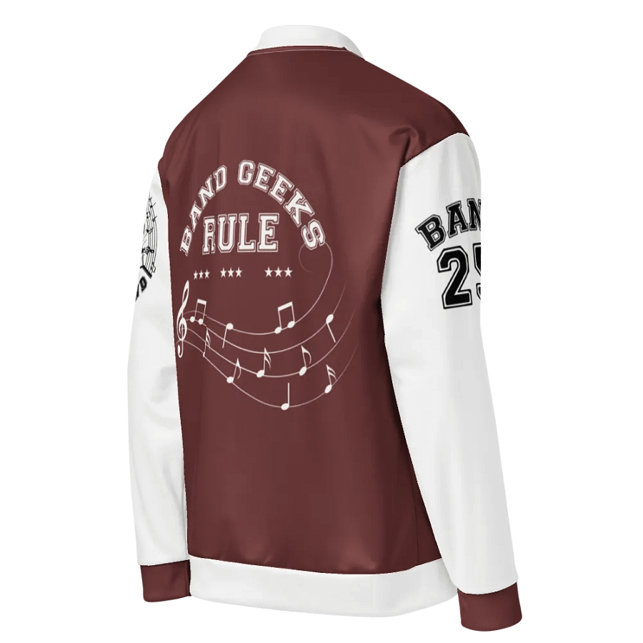 Band Geeks Rule Marching Band Bomber Jacket product image (5)