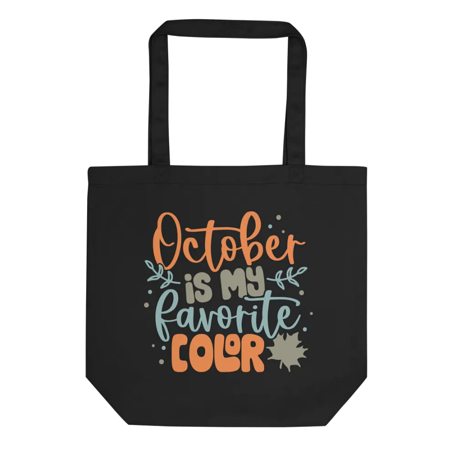 October Is My Favorite Color-Tote Bag product image (2)