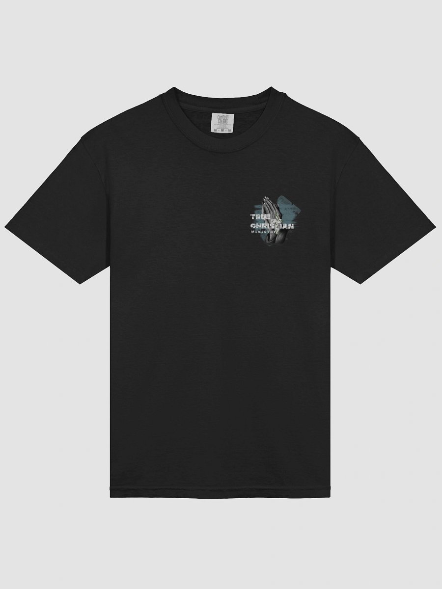 Jesus is King & Logo T-Shirt (White Text) product image (27)