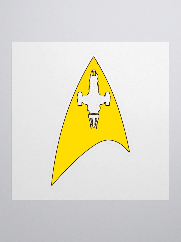 BDH STFC Badge Kiss Cut Sticker product image (1)