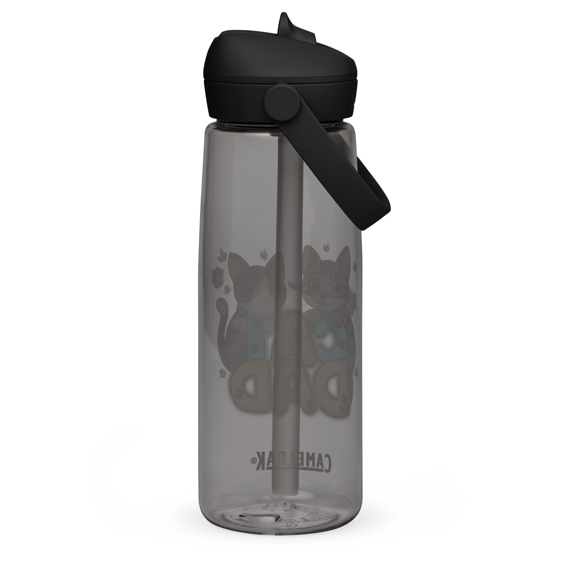 Cat Dad Water Bottle product image (13)