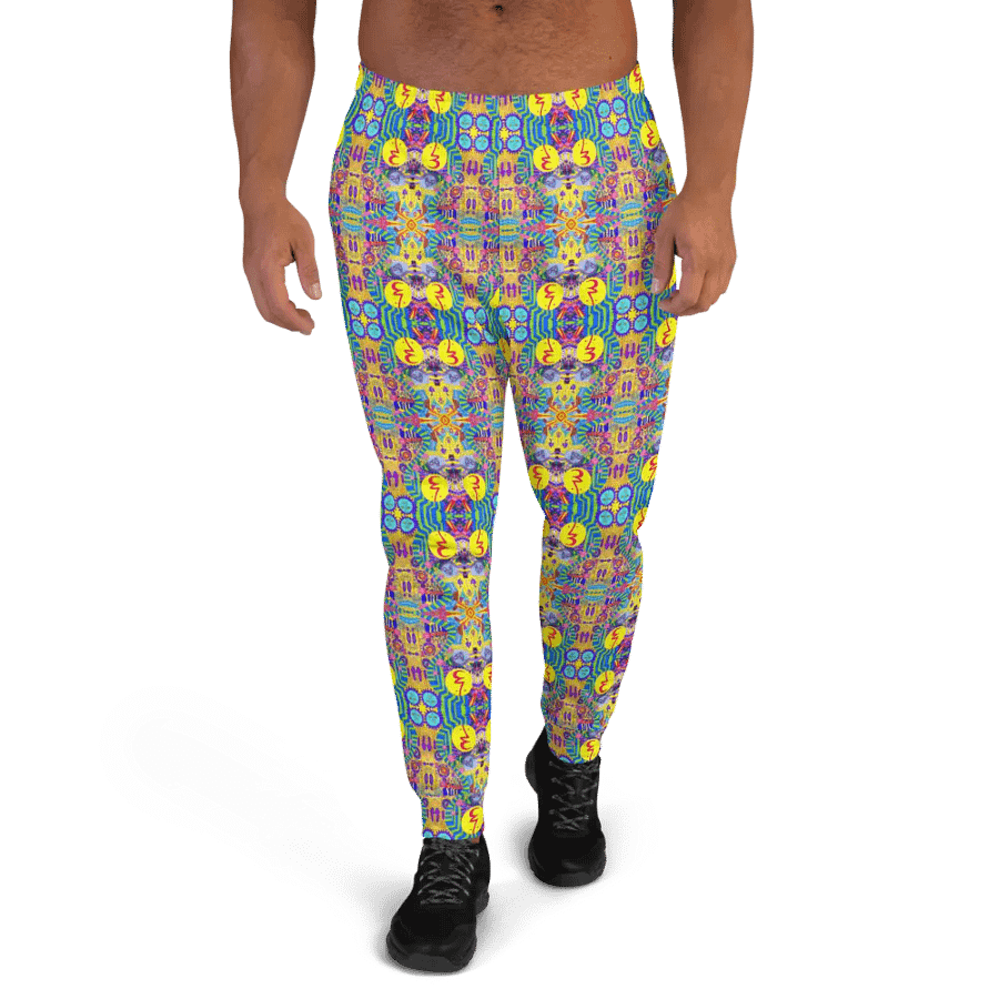 Abstract Colourful Doodles Men's Joggers product image (4)
