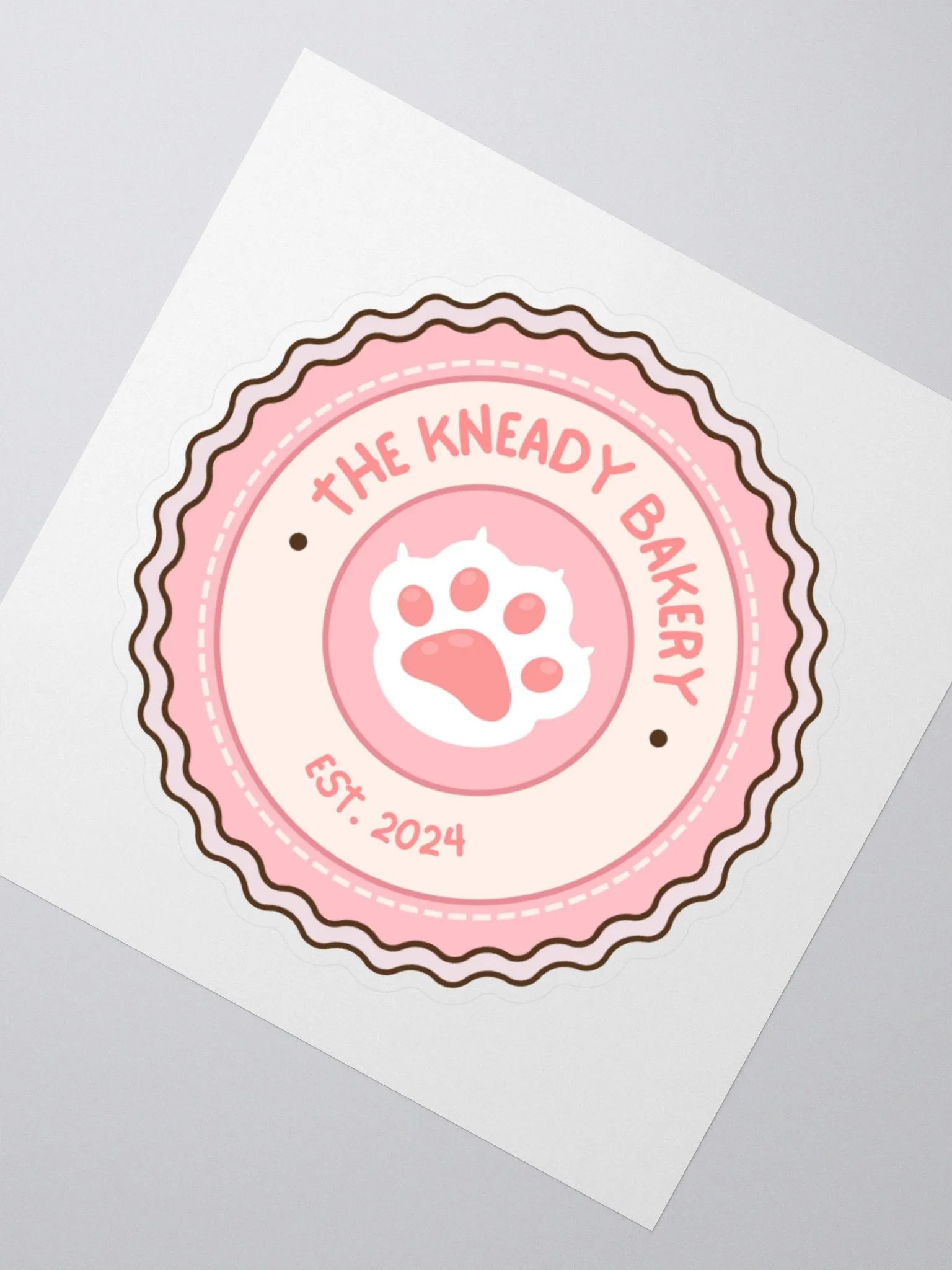 'The Kneady Bakery' Kiss-Cut Sticker product image (5)