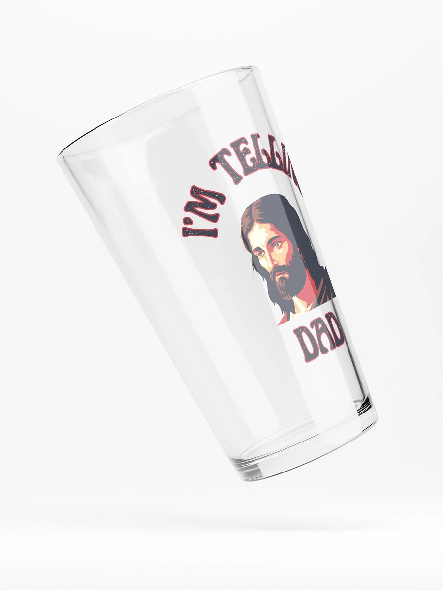 I'm Telling Dad Shaker Pint Glass product image (4)