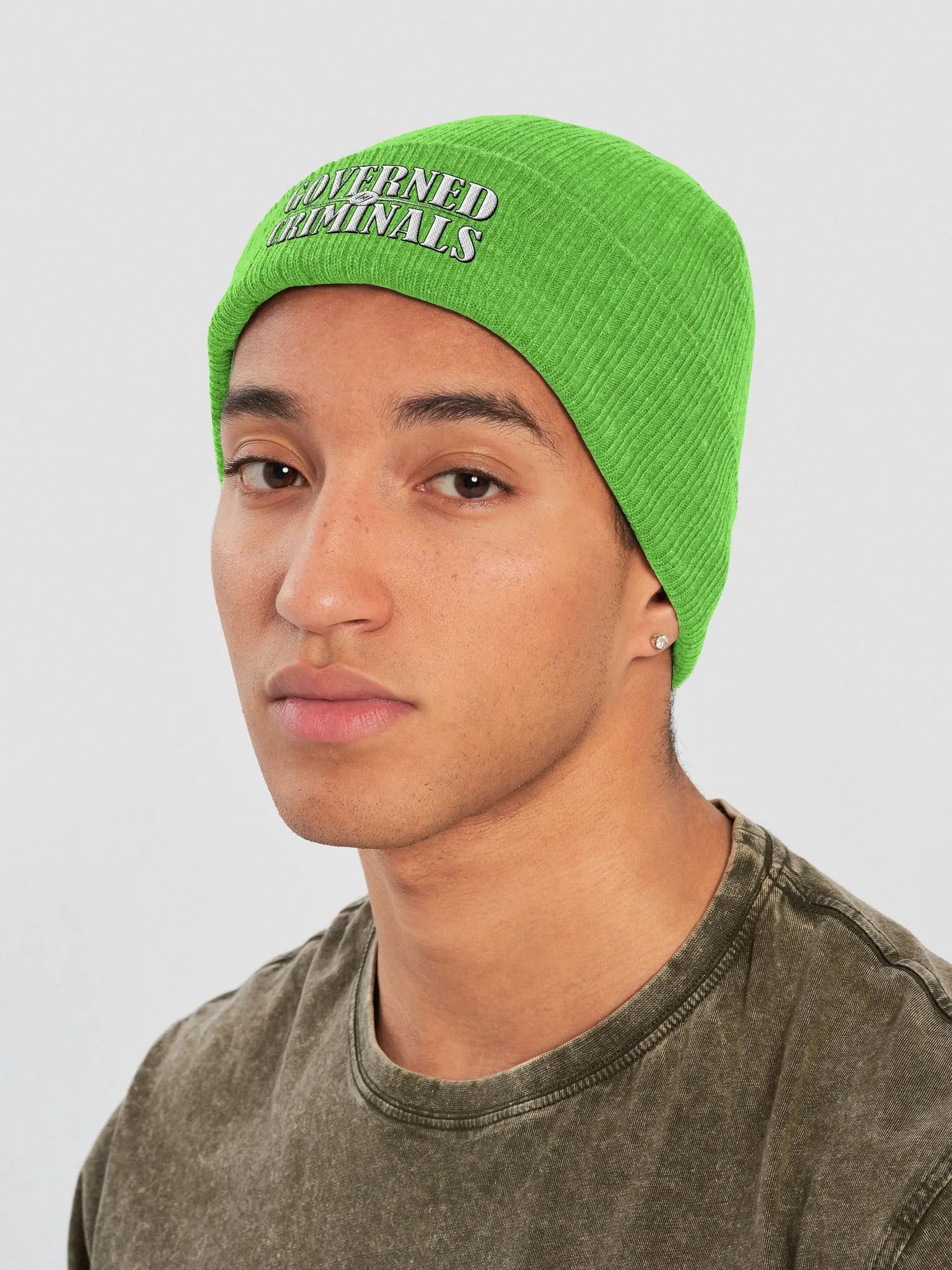 Governed By Criminals - Atlantis Ribbed Knit Beanie product image (3)