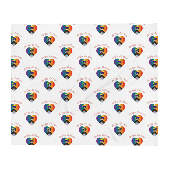 Be Gay, Do Crime Throw Blanket product image (2)