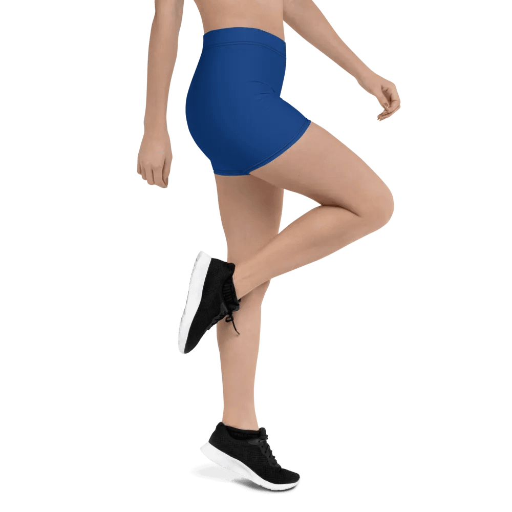 No Quit Club- Blue Bike Shorts product image (12)