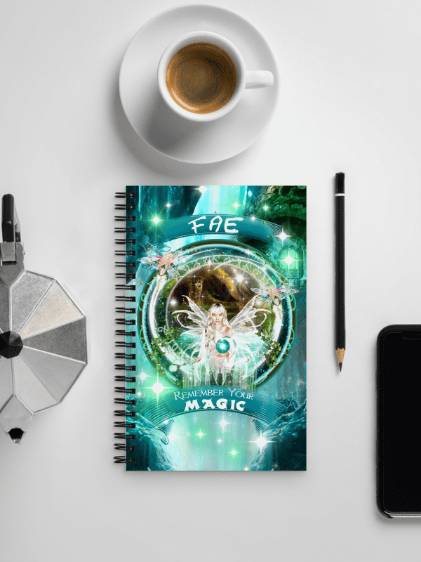 Faerie Remember Your Magic Spiral Notebook product image (4)