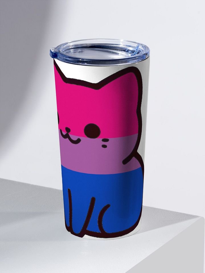 Bisexual Pride Kitty Tumbler Cup product image (2)