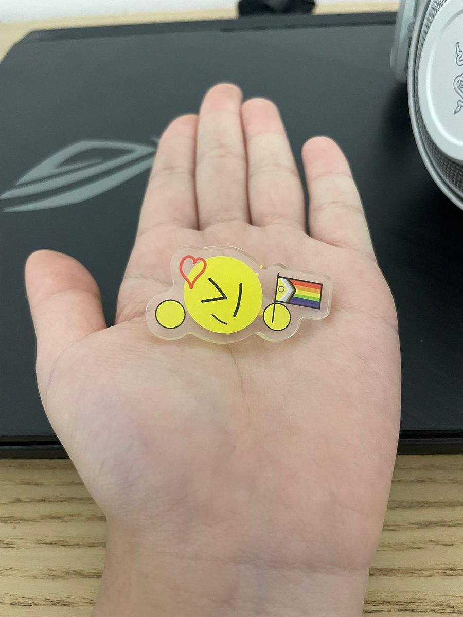 Bobby LGBTQ+ Pin product image (1)