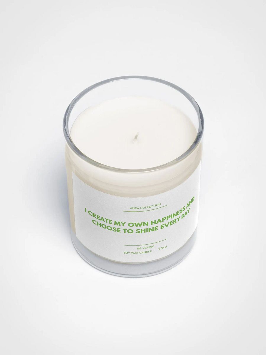 AURA COLLECTION Soy Wax Candle: Create Your Own Happiness product image (3)