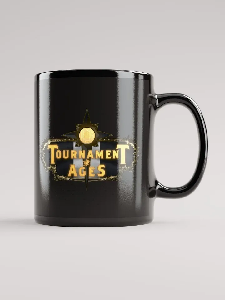 Tournament of Ages - Full Logo - Black Glossy Mug product image (1)