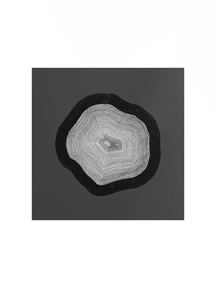 "Layers upon Layers" - Minimalist Poster (Wall Art) - Soft Black product image (1)