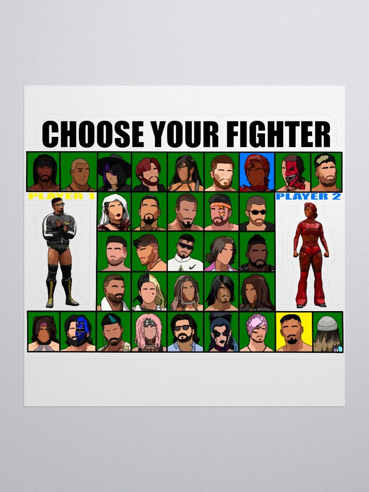 PEPW Choose Your Fighter Almir x Skaar Sticker product image (1)