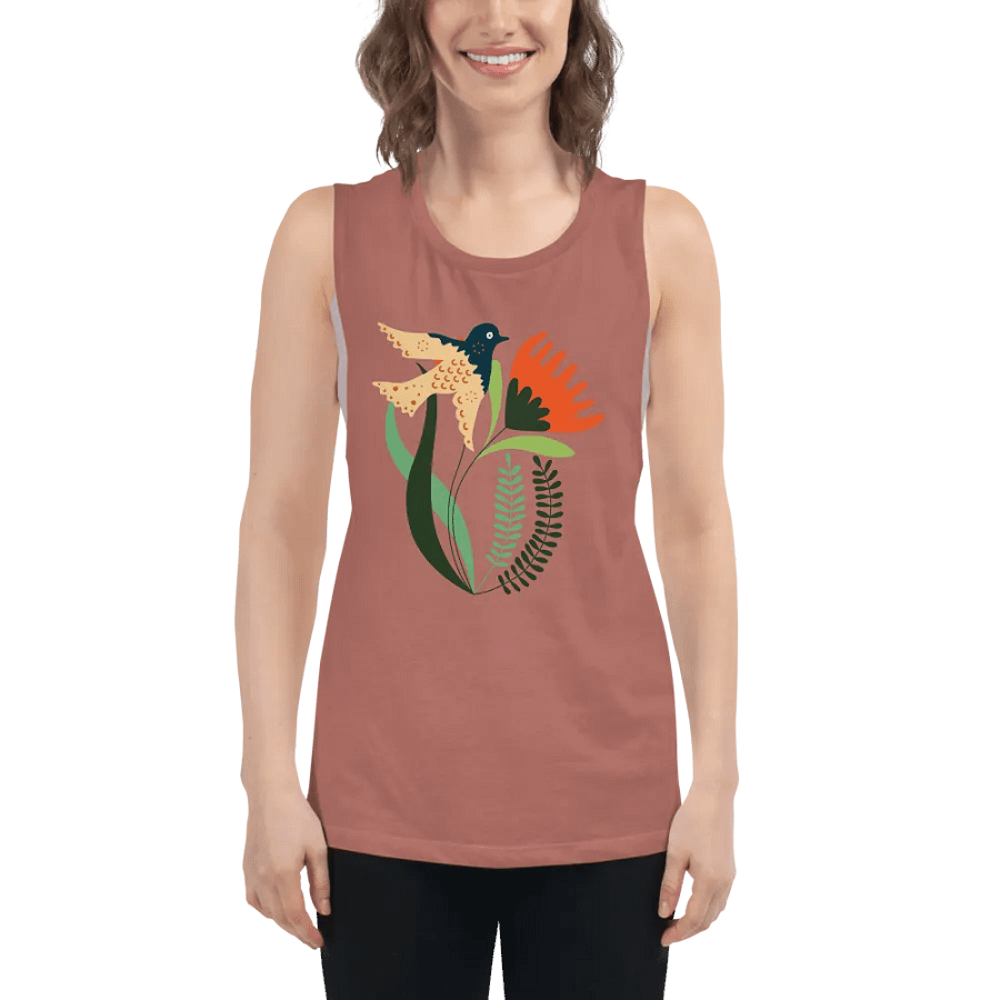 Flight of the Tropics Muscle Tank product image (9)