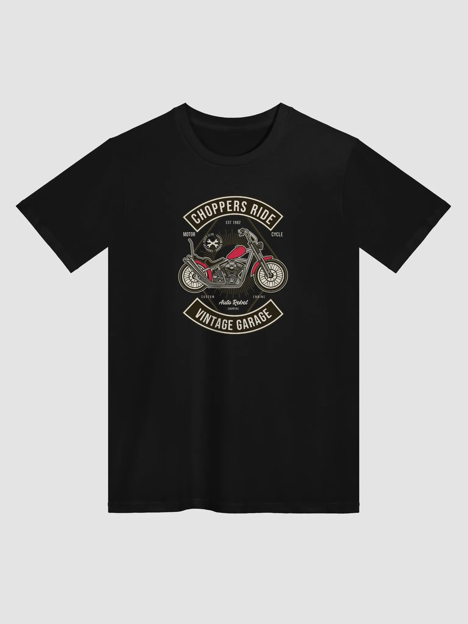Vintage Choppers Ride T-Shirt product image (5)